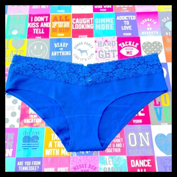 💕ⓅⒾⓃⓀ ⓋⓈ Extra Low Rise Hipster Panties NWT💕